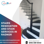 Stairs Renovation and Stain Services in Radnor